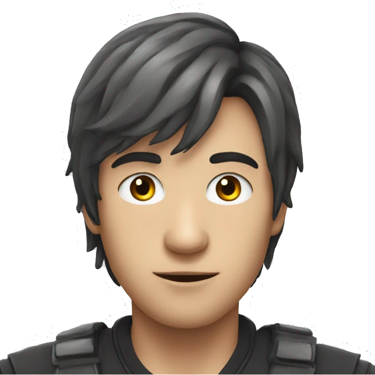 Sigma poker face boy  emoji