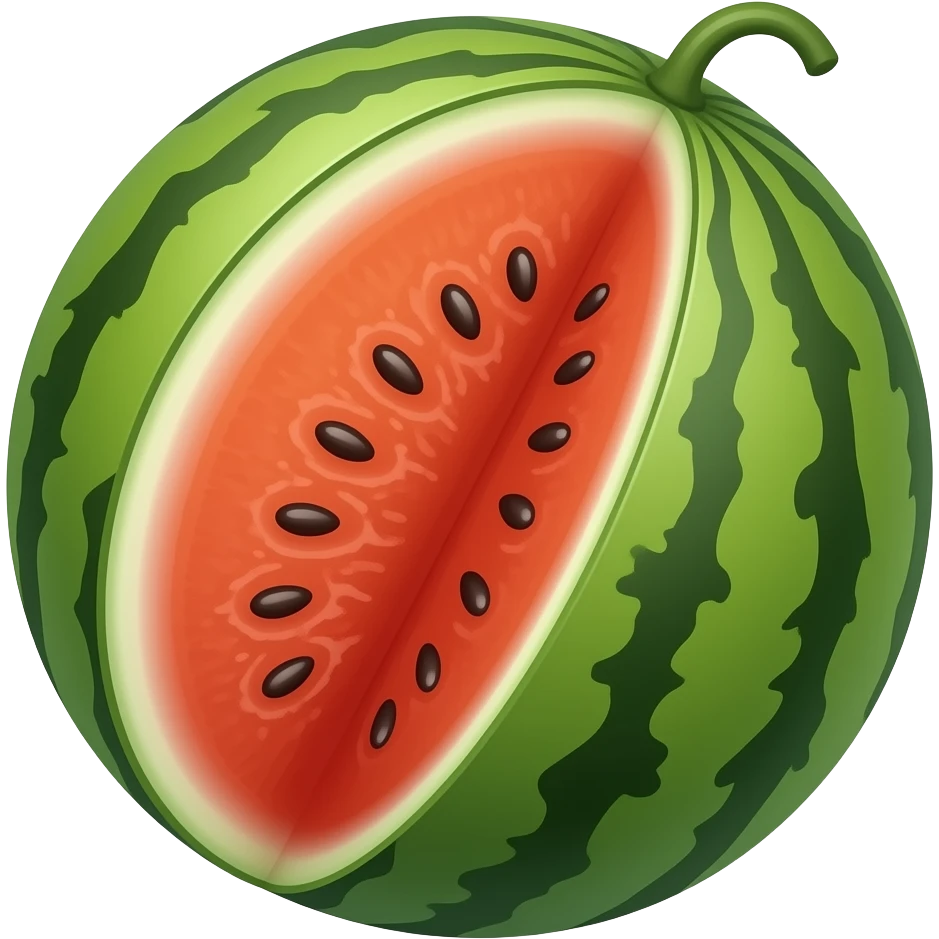 Watermelon emoji