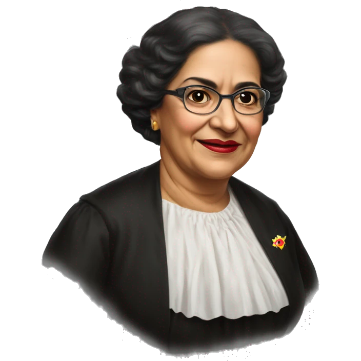 Julia Constancia de Burgos García was a Puerto Rican poet. As an advocate of Puerto Rican independence, she served as Secretary General of the Daughters of Freedom, the women's branch of the Puerto Rican Nationalist Party.  emoji