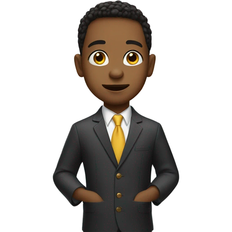 Kid as a tv show host emoji