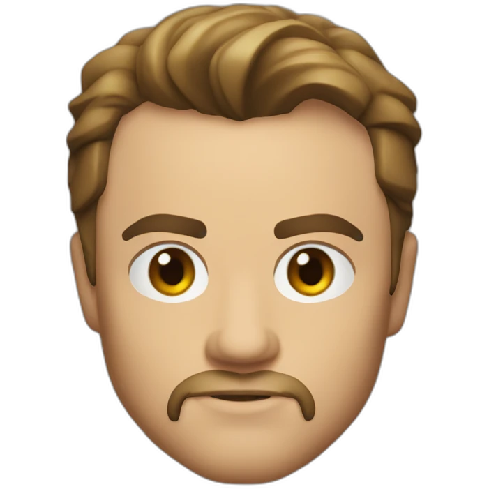 leonardo di caprio serious emoji