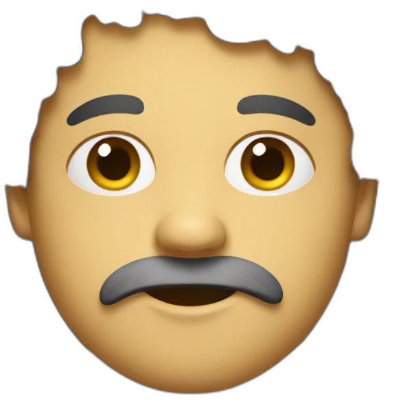 Cabeza brava emoji