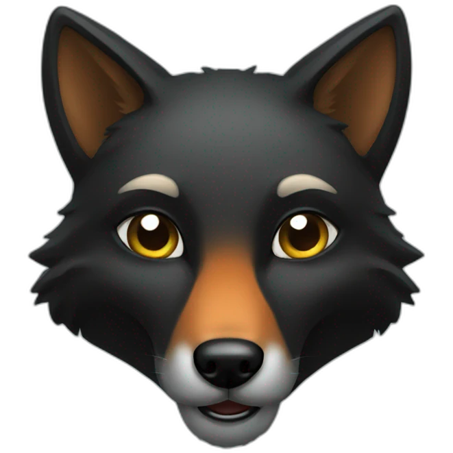 black fox emoji
