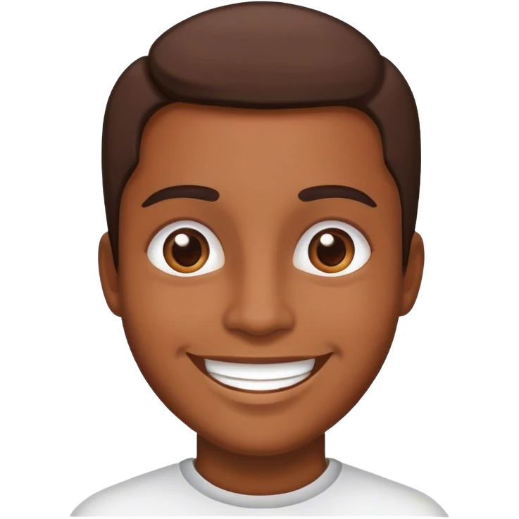 senyum emoji
