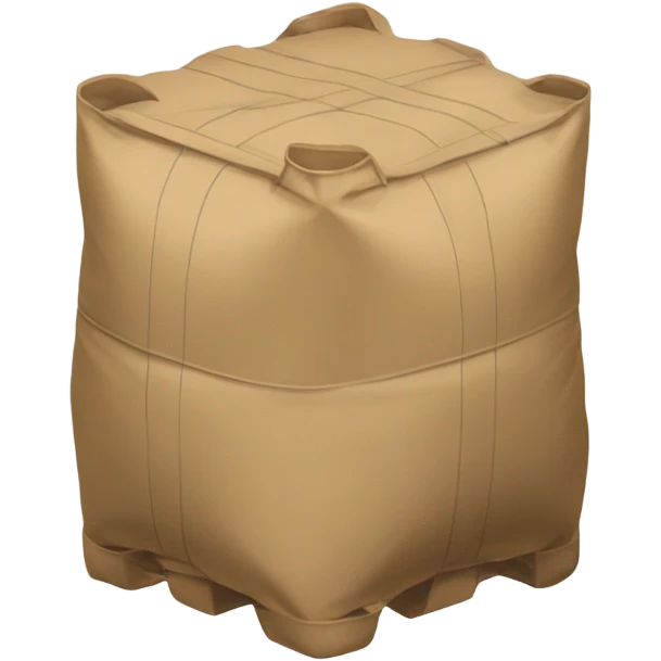 container with dunnage bags emoji