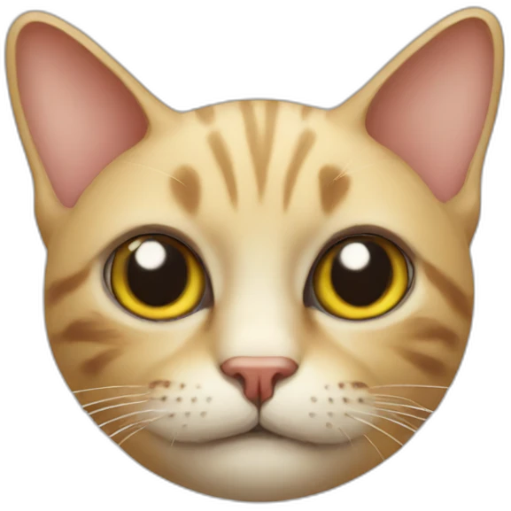 weird cat emoji