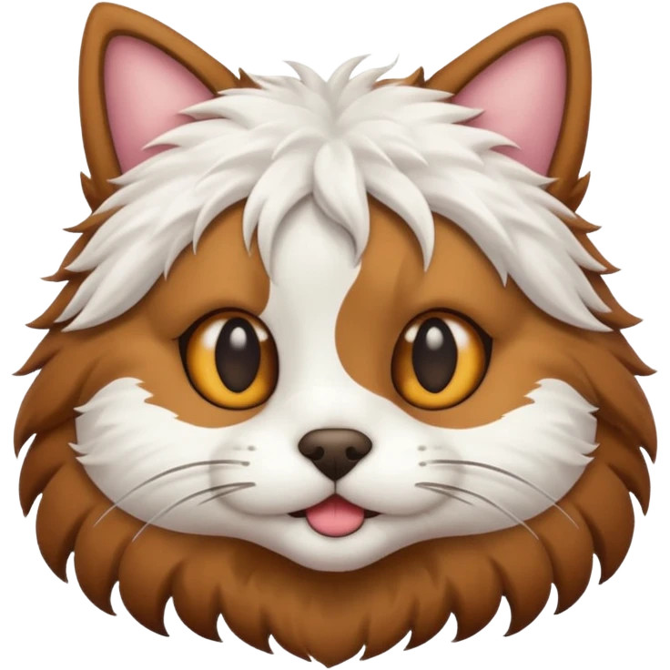 cat and dog one body emoji