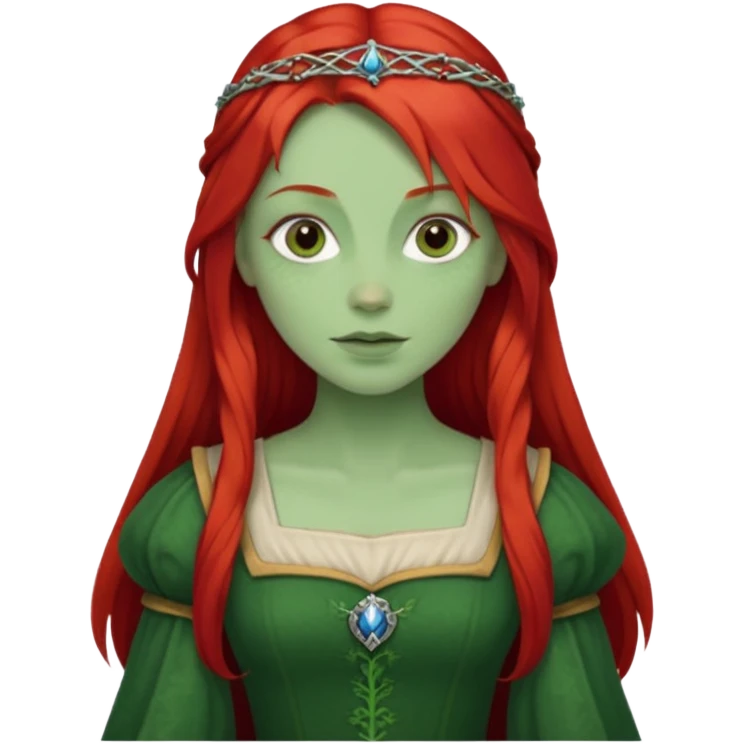 Fiona from the Shrek movie emoji