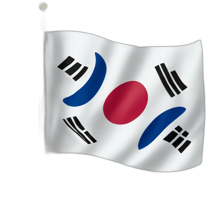 Saout Korean flag emoji