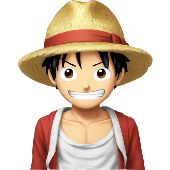 Luffy for one piece emoji