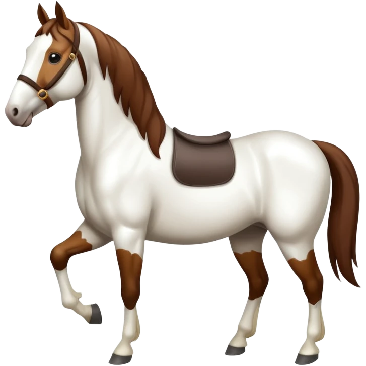 strakatý kůň  emoji