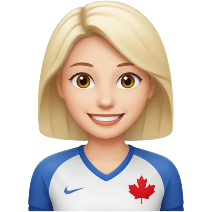 woman with white jersey  emoji