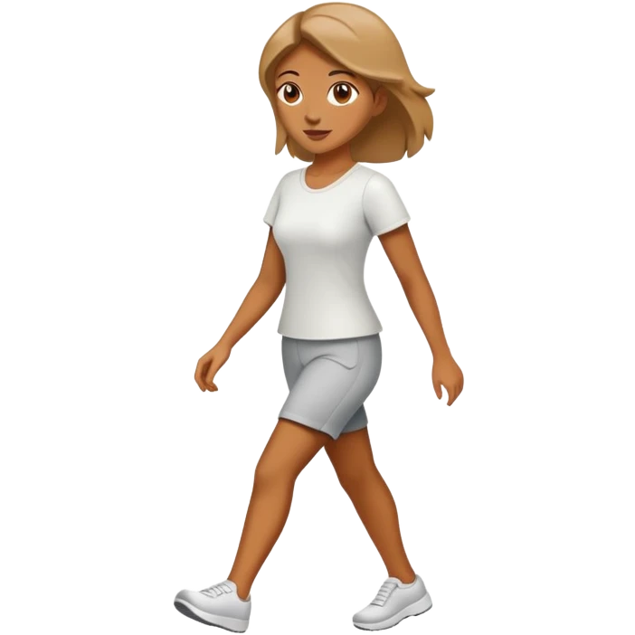female walking emoji