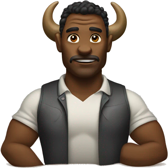 Bull fever emoji
