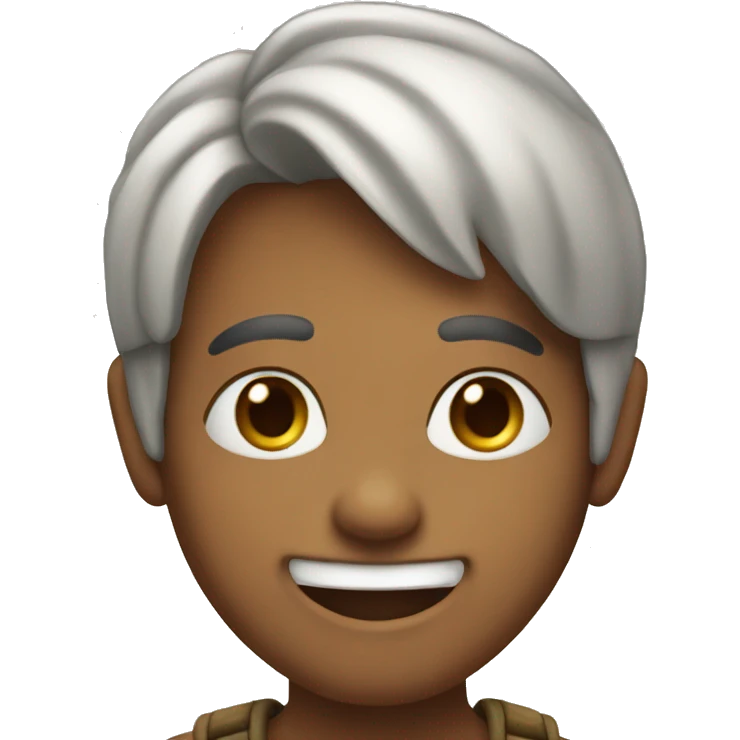 Parapa smiling emoji