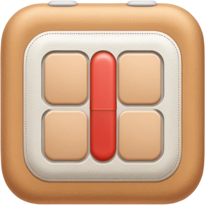 tan band aid with rounded corners emoji