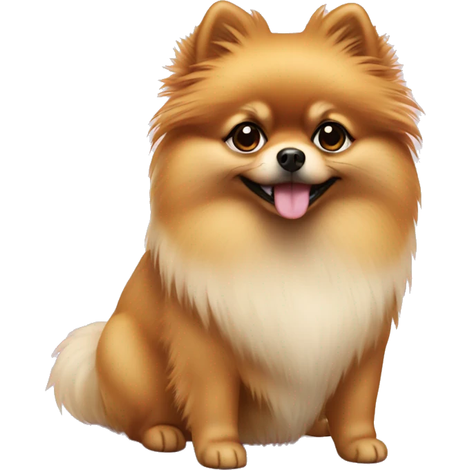 girl -pomeranian emoji