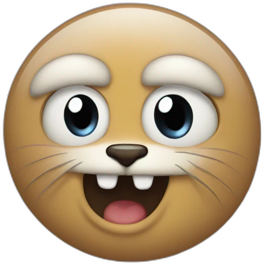 Mewing emoji