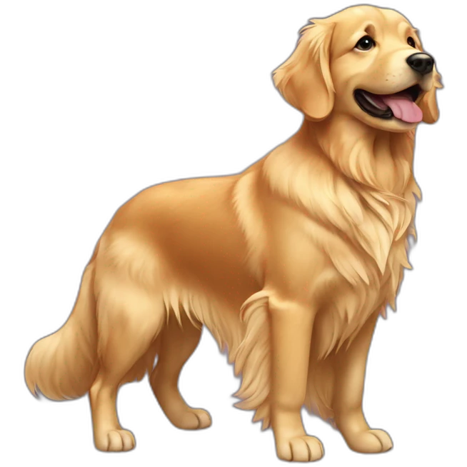 golden retriever emoji