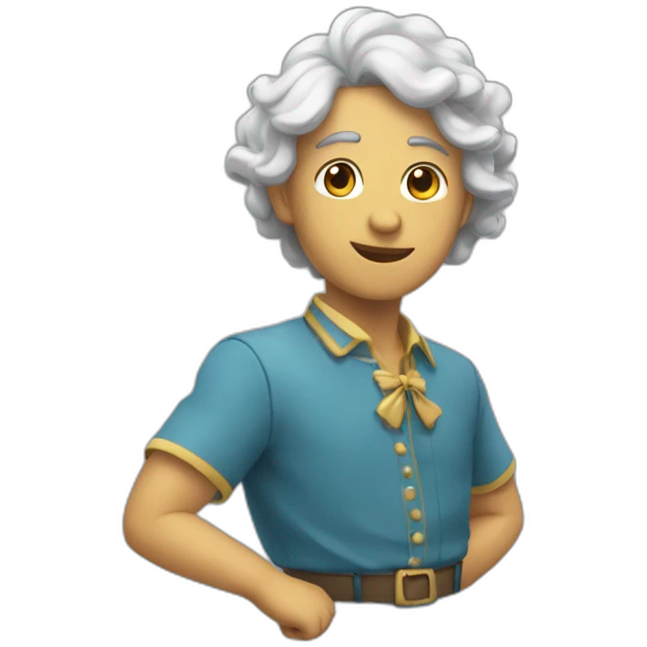 Benladenne qui fait du sky emoji