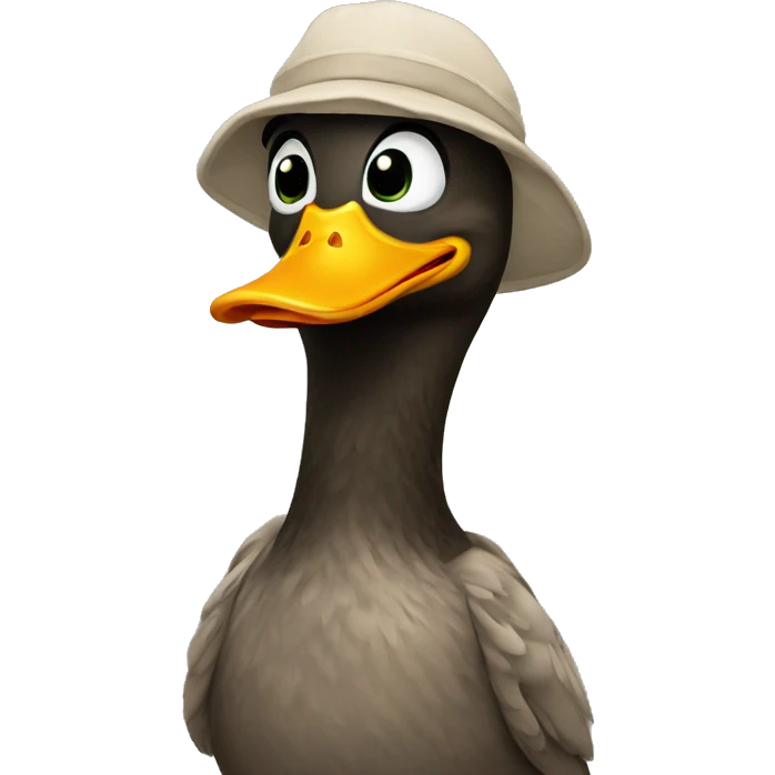 humanoid duck emoji