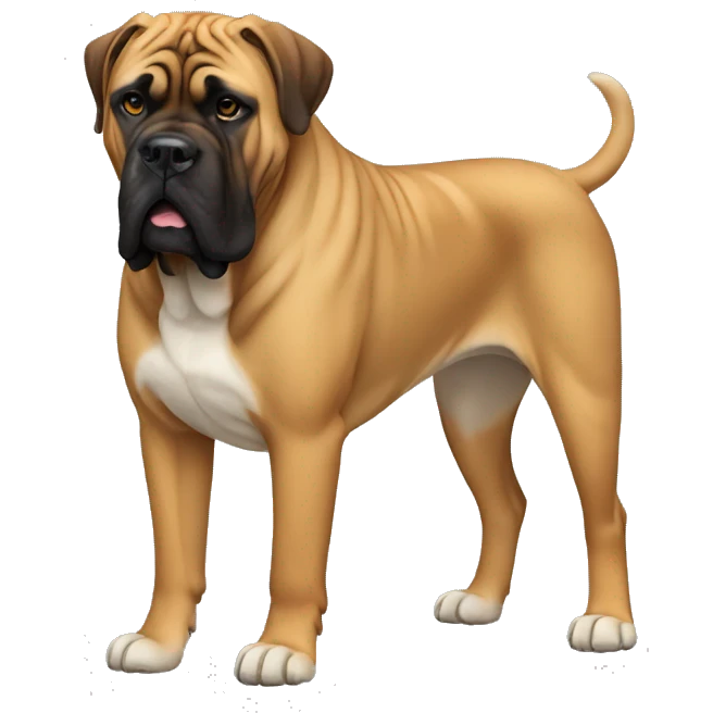Bullmastiff Dog Breed Full Body emoji