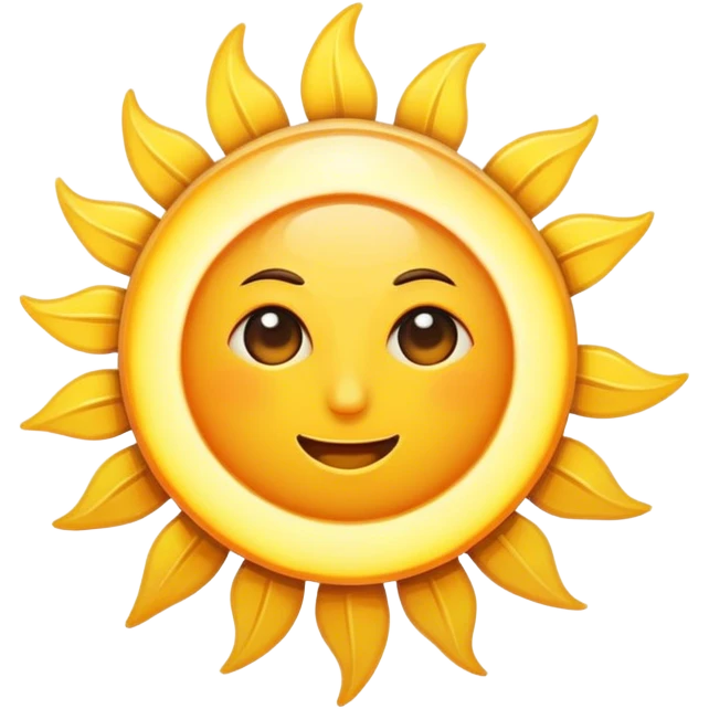 High noon emoji