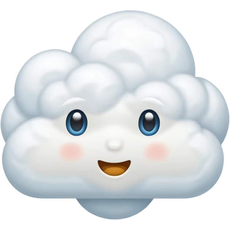 white cloud emoji