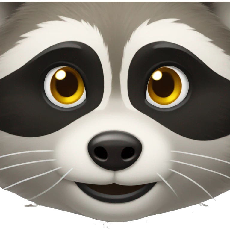 Racoon emoji