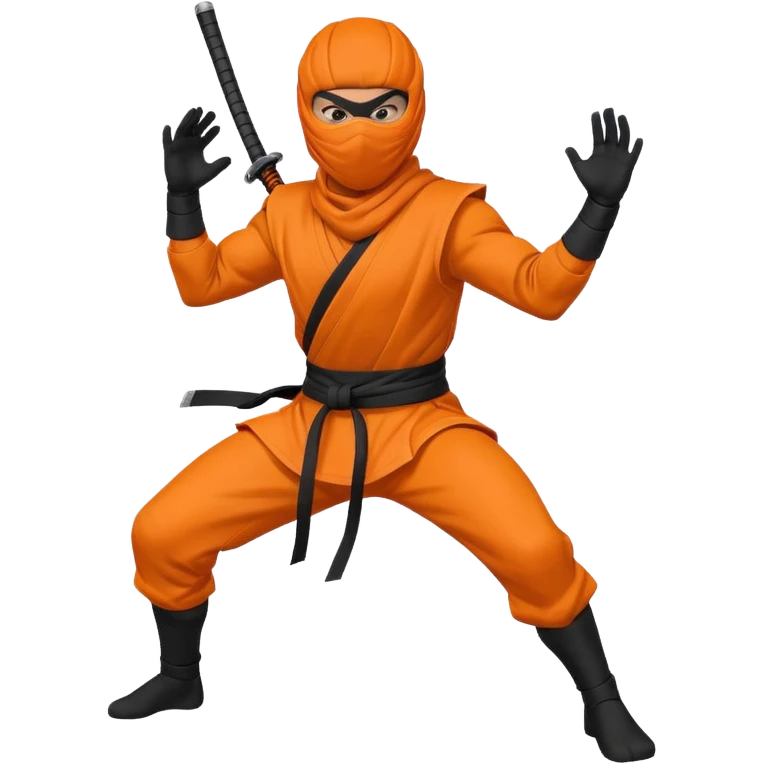 Ninja ball masked emoji