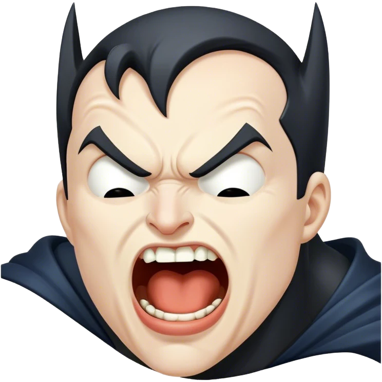 batman yawning emoji