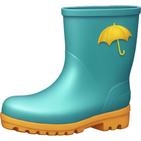 Rain boots emoji