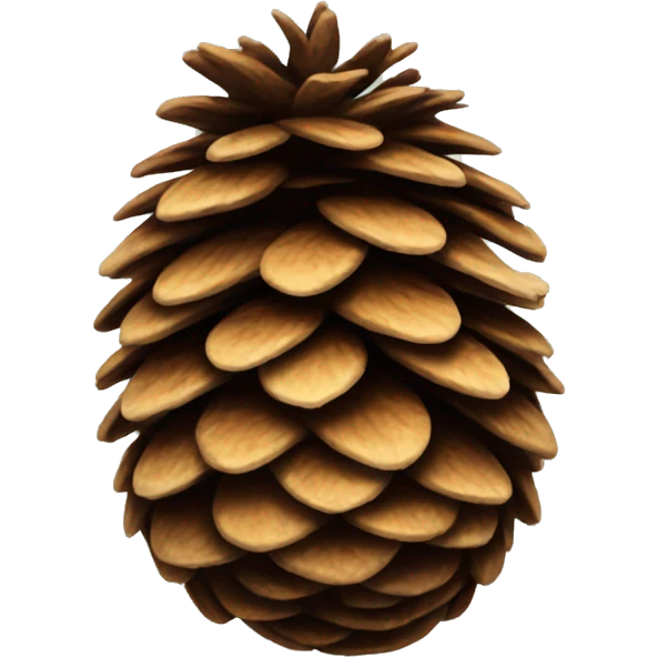 A pinecone emoji