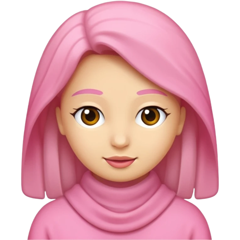 🥳🎀 pembe bir tokasını takan bey kızın elinde bir hediye var emoji