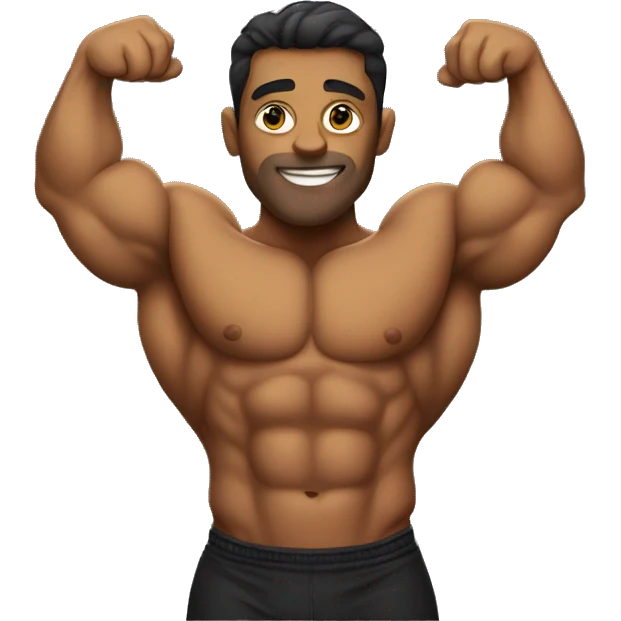 Bodybuilder emoji