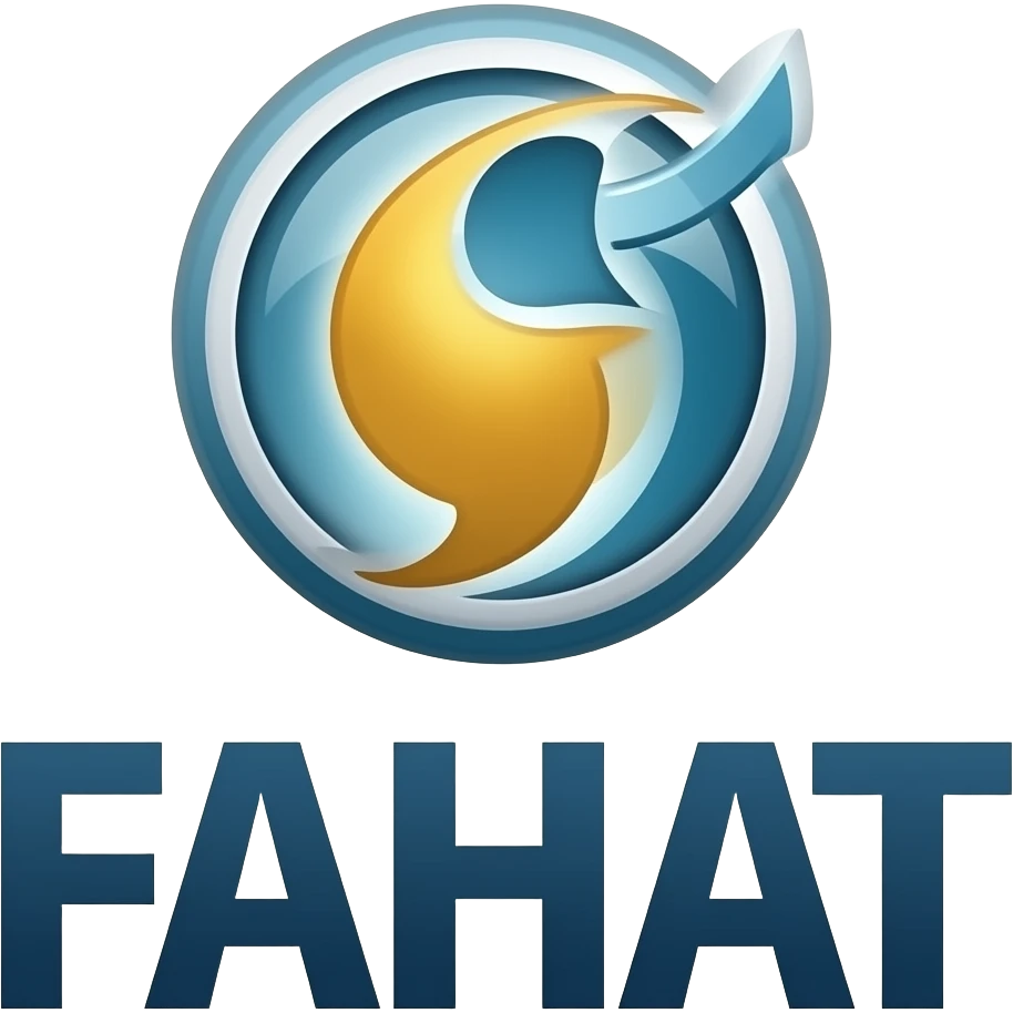 create logo for may company is names FARHAT emoji