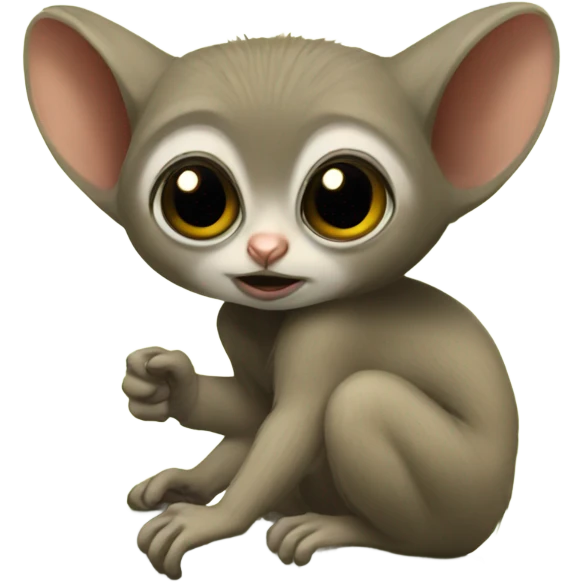 Bush baby emoji