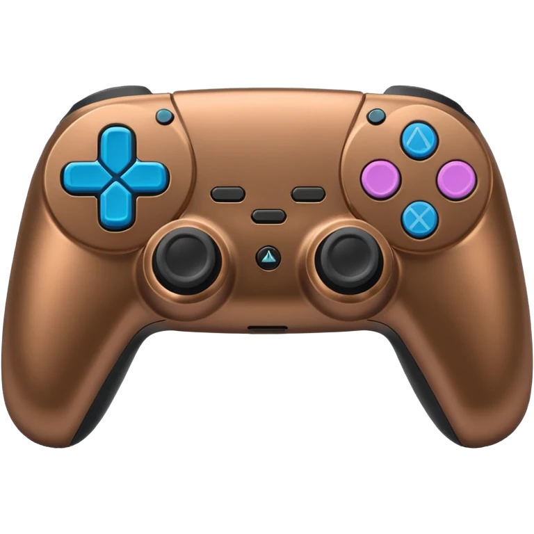 joystick ps5 colore bronzo emoji