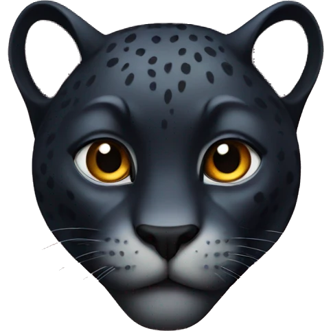 Panther heart  emoji