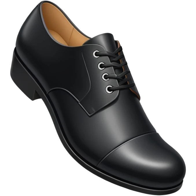 shoe black emoji