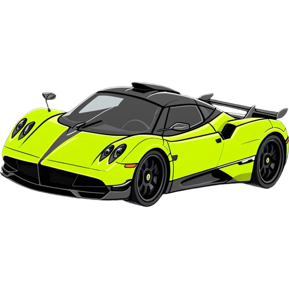 Pagani supercar emoji
