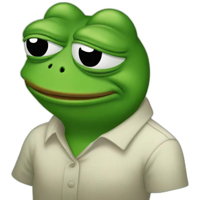 Pepe The Frog Peaceful emoji