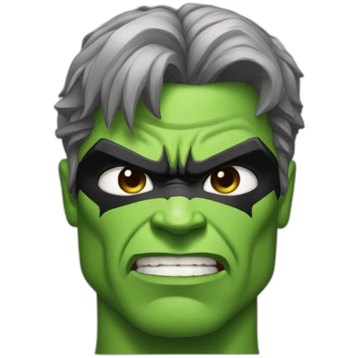 Batman as hulk  emoji