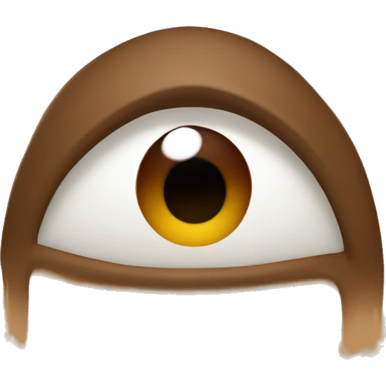 Nose in brown withot face emoji