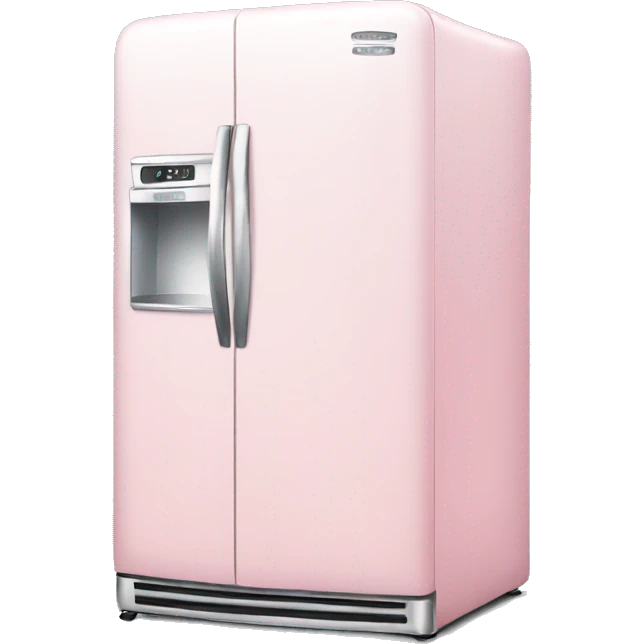 Light pink fridge emoji