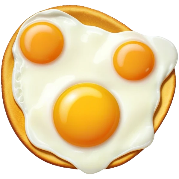 Huevo frito con piernas emoji
