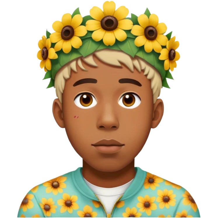 Tyler's flower boy album cover  emoji