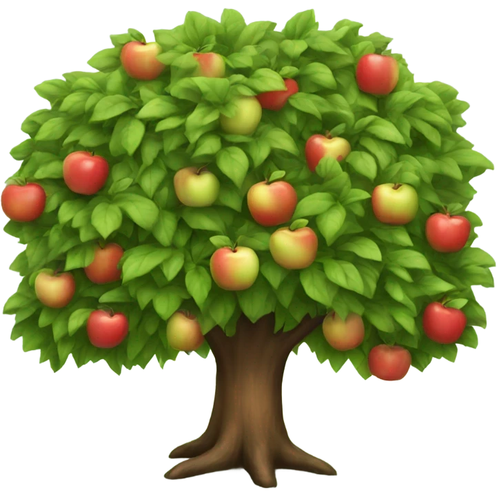 Apple tree emoji