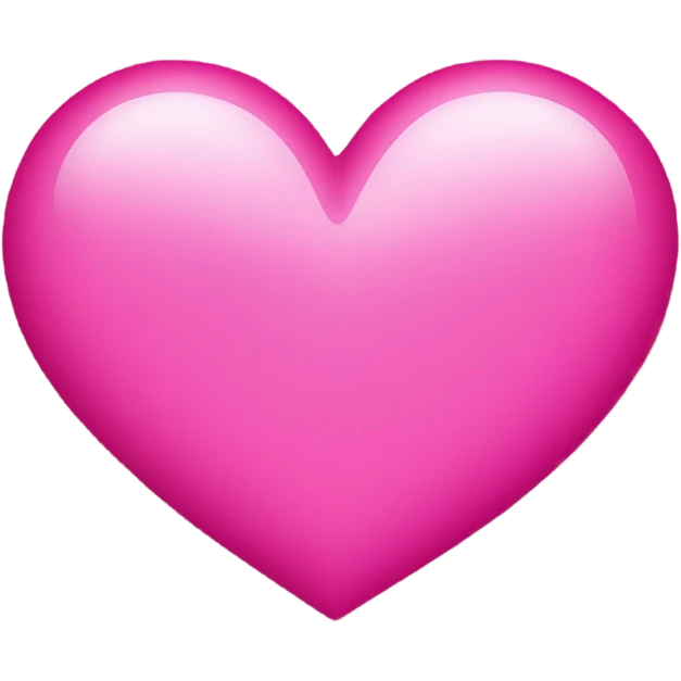 Pink heart emoji