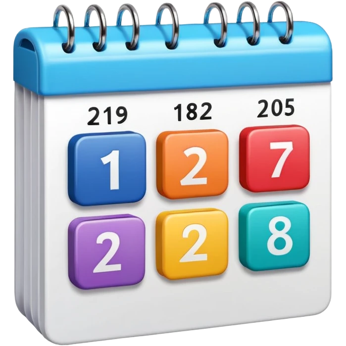 calendar Mini  emoji